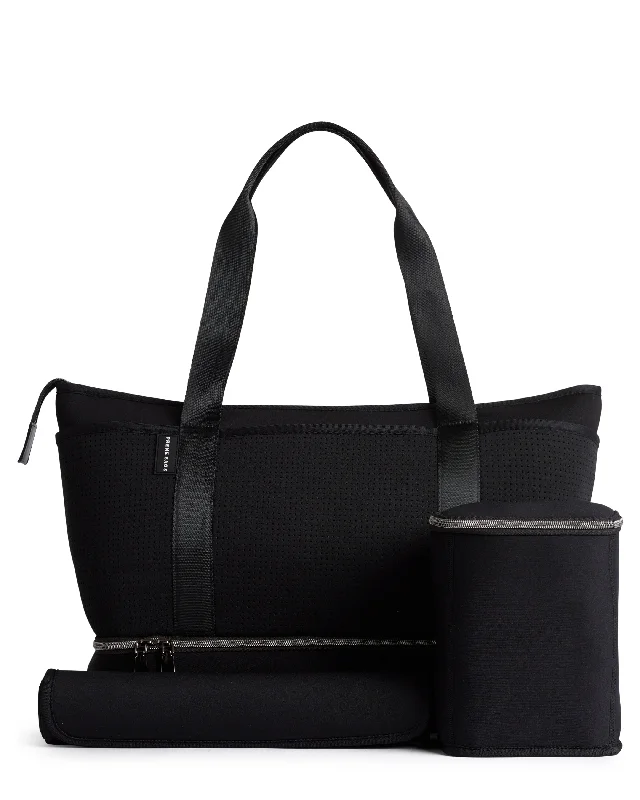 Inspired Bags For High-End Fashion The Sunday Bag (BLACK) Neoprene Tote / Baby / Travel Bag