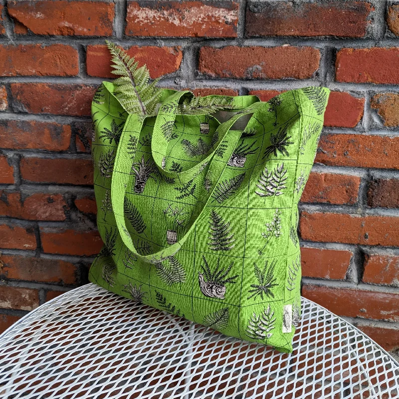 Office Professionals tote bag | fern specimens