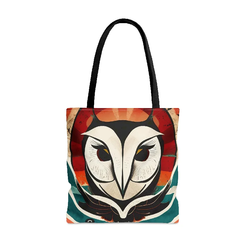 Discounted Designer Bags For Clearance Sale Watercolor Owl Tote