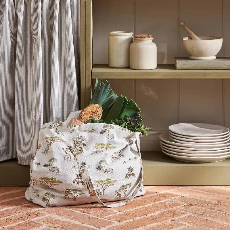 Luxury Bags With Premium Materials And Craftsmanship Wild Savannah Tote Bag