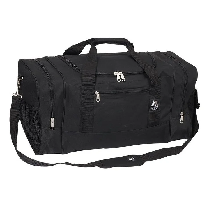 Polished Style Deals Everest Luggage Sporty Gear Bag - Large - Black