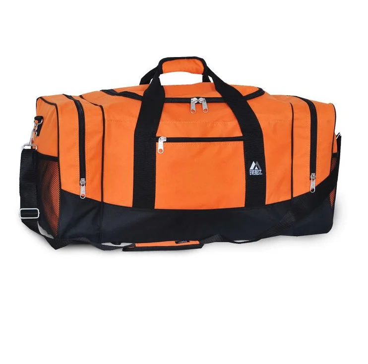 Party Bags For New Year's Eve And Special Occasions Everest Luggage Sporty Gear Bag - Large - Orange