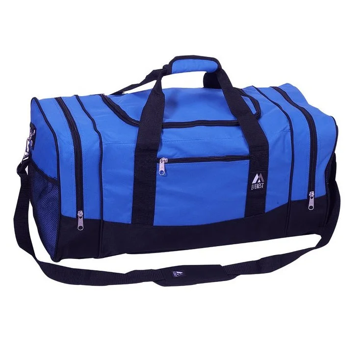 Bags For Minimalist And Functional Design Everest Luggage Sporty Gear Bag - Large - Royal Blue