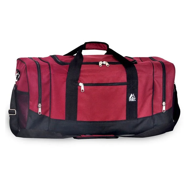 Inspired Bags For Timeless Elegance Everest Luggage Sporty Gear Bag - Large - Burgundy