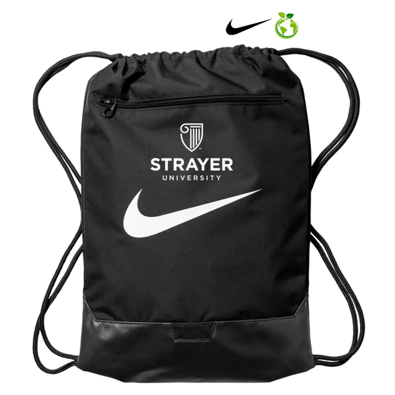 Seasonal Sale NEW STRAYER Nike Brasilia Drawstring Pack - BLACK