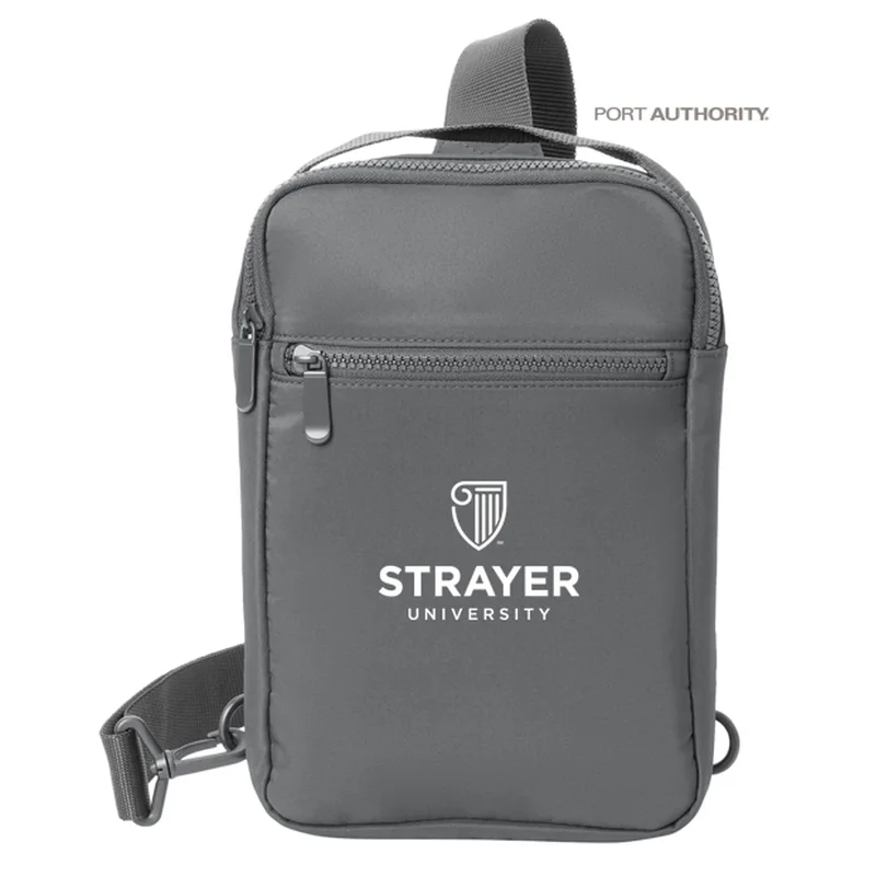 Bags For Minimalist And Functional Design NEW STRAYER Port Authority® Matte Sling - Storm Grey