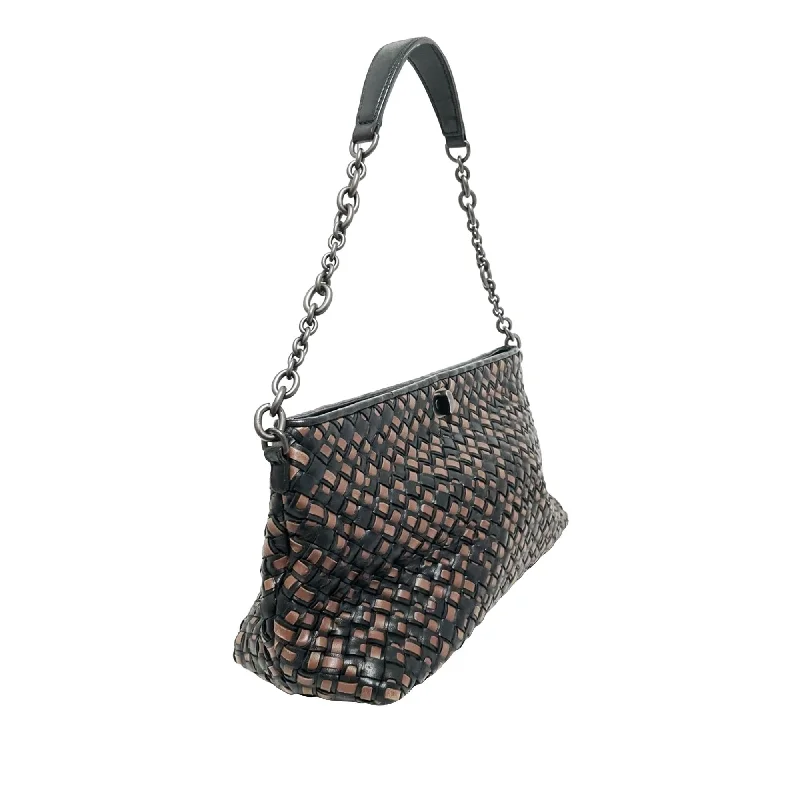 Party Bags For New Year's Eve And Special Occasions Bottega Veneta Intrecciato Leather Shoulder Bag (SHG-9OKAXm)