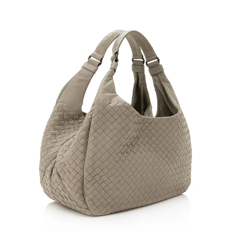 Seasonal Clearance Bags For Summer Bottega Veneta Intrecciato Nappa Campana Small Shoulder Bag  - FINAL SALE (SHF-19466)