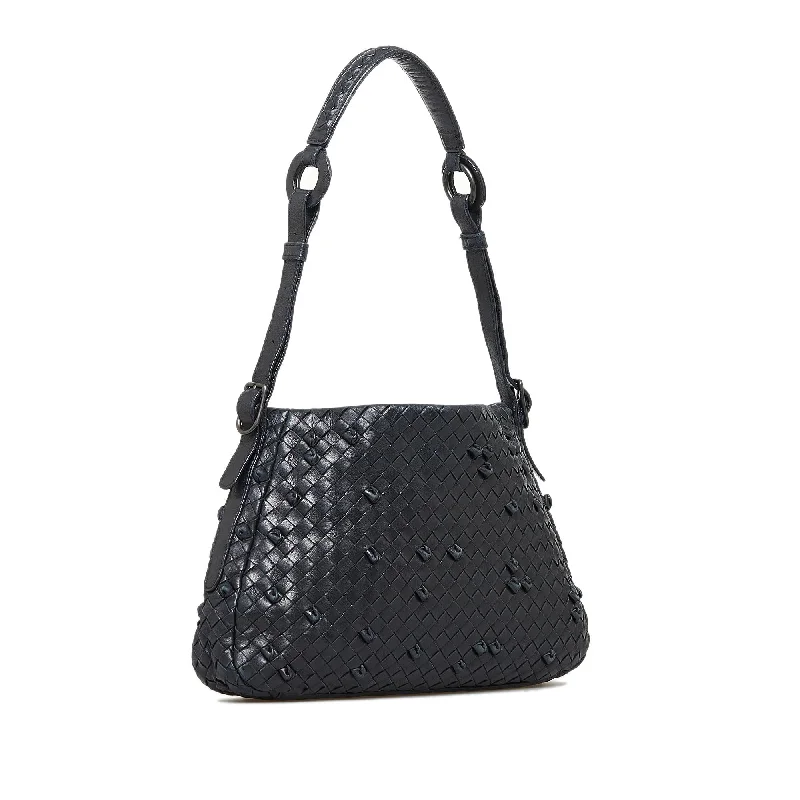 Halloween-Themed Bottega Veneta Intrecciato Nappa Naruto Knot Shoulder Bag (SHG-P9xt5t)