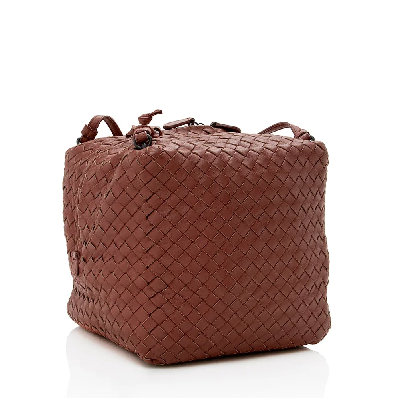 Discounted Designer Bags On Sale Bottega Veneta Intrecciato Nappa Shoulder Bag (SHF-14817)