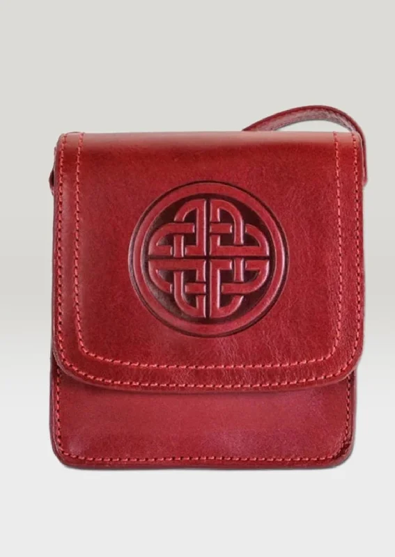 Stylish Bags For Fashion Influencers And Bloggers Lee River Red Morrigan Celtic Shoulder Bag