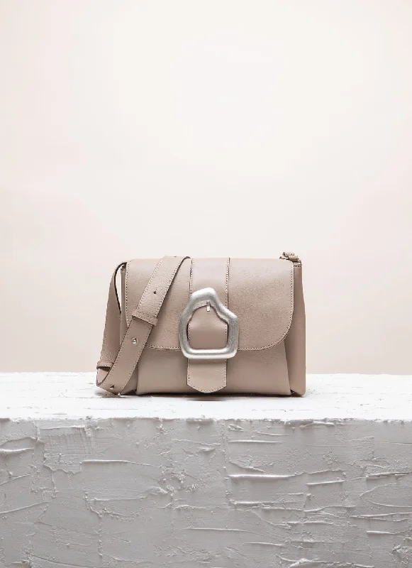 Luxury Bags For Working Professionals NAMI Simply Taupe Shoulder bag