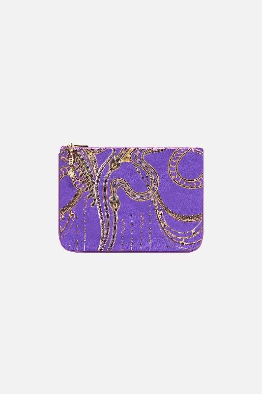 Versatile Bags That Suit Any Outfit Or Event SMALL CANVAS CLUTCH LUXORLAND LADY