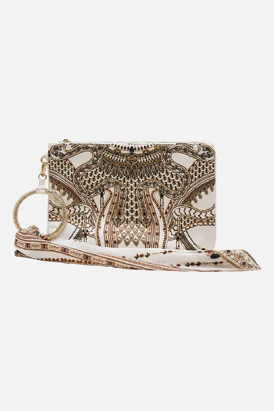 Seasonal Clearance Bags For Summer, Winter, Etc. RING SCARF CLUTCH GODDESS ENERGY