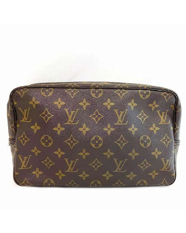 Limited Edition Bags For Collectors Monogram Canvas Toiletry Pouch Clutch Bag