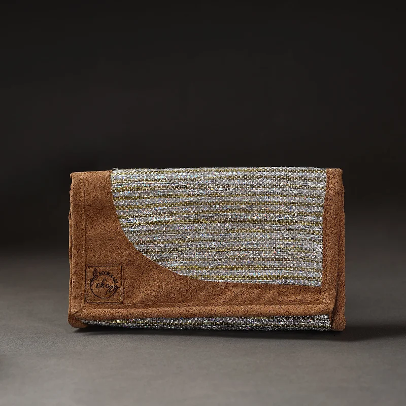 Elegant And On-Sale Evening Bags Upcycled Weave Handcrafted Clutch