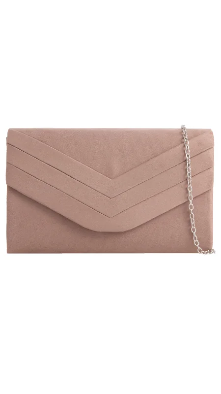 High-Quality Bags On Flash Sale Aria Clutch- Taupe