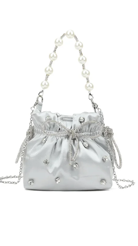 Edgy Bags For Bold And Daring Fashionistas Belle Clutch- Silver