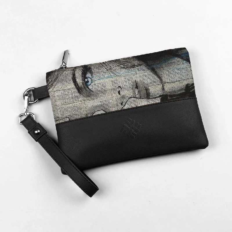 Luxury Bags For Working Professionals Black Toiletry Pouch Journal