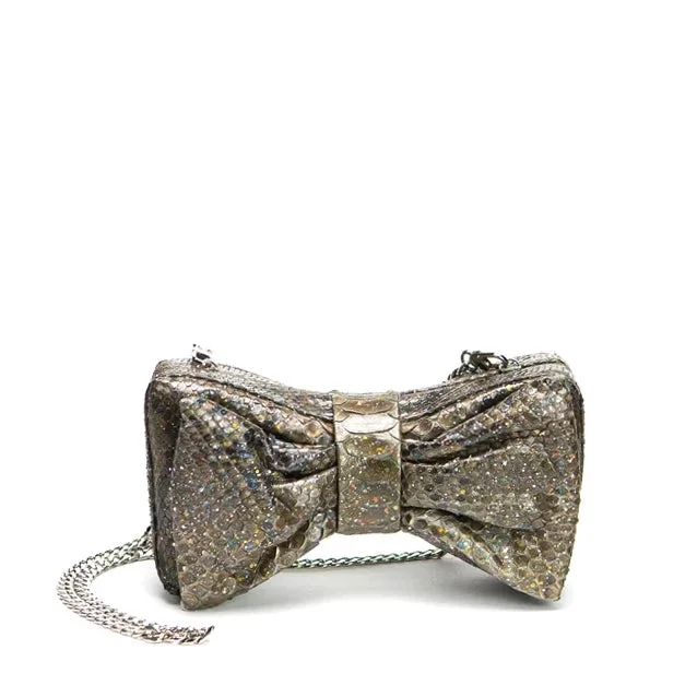 Bags With Tsa-Approved Features Bow Tie Me Up Clutch