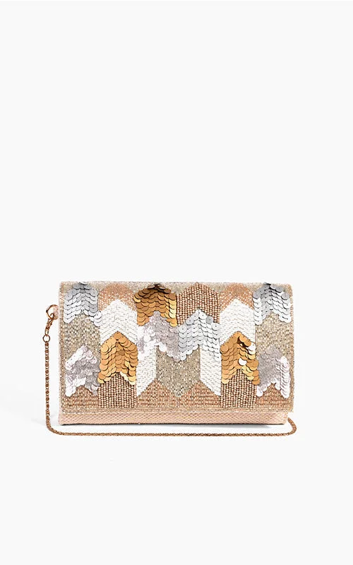 Lightweight Bags With Clearance Prices Caroline Embellished Clutch