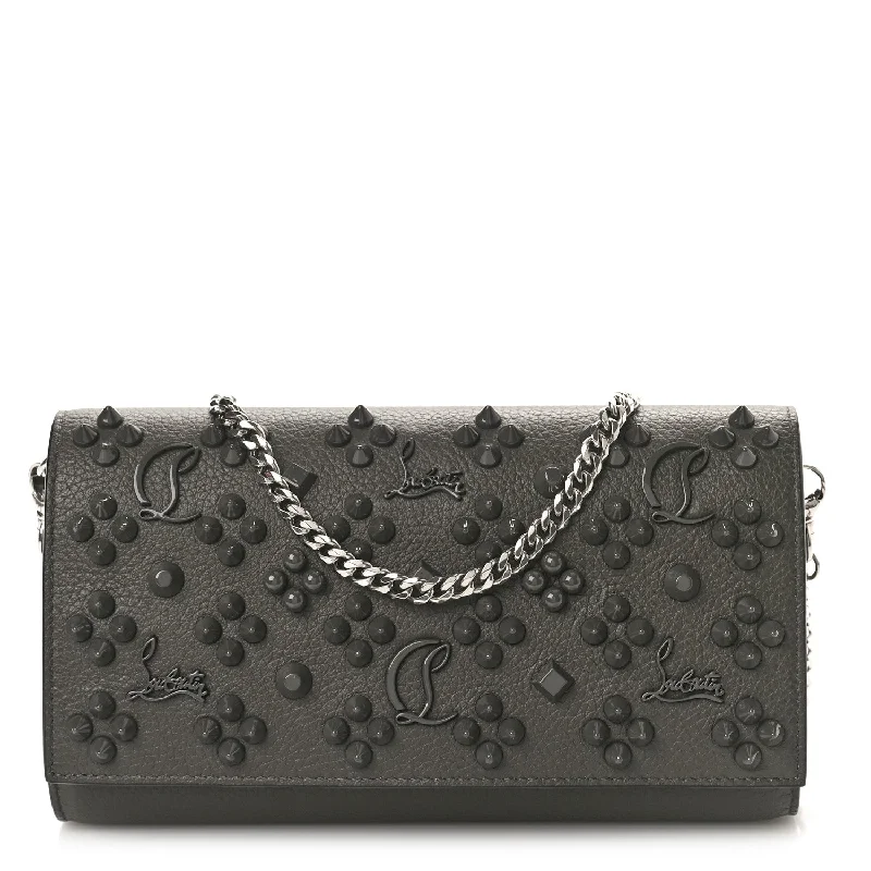 Discounted Designer Bags For Clearance Sale CHRISTIAN LOUBOUTIN PALOMA LOUBINTHESKY LEATHER WALLET ON A CHAIN