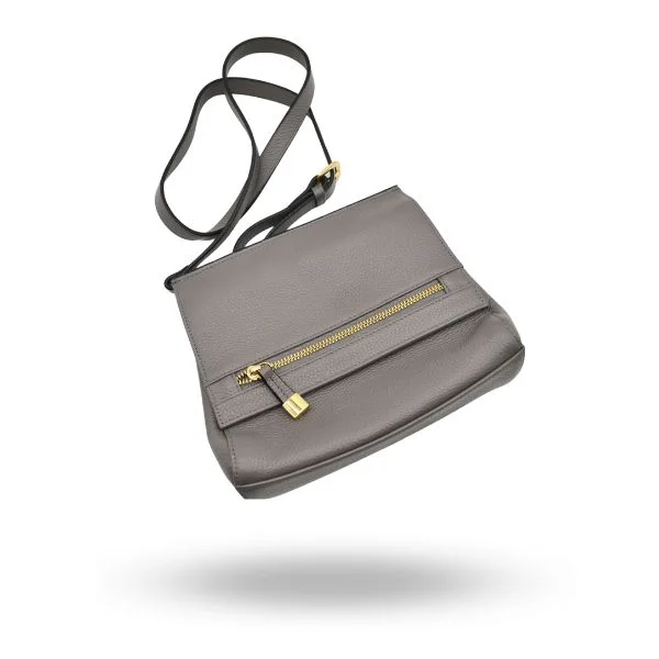 Black Friday And Cyber Monday Bag Deals Hunters Hill | Grey Crossbody Leather Bag