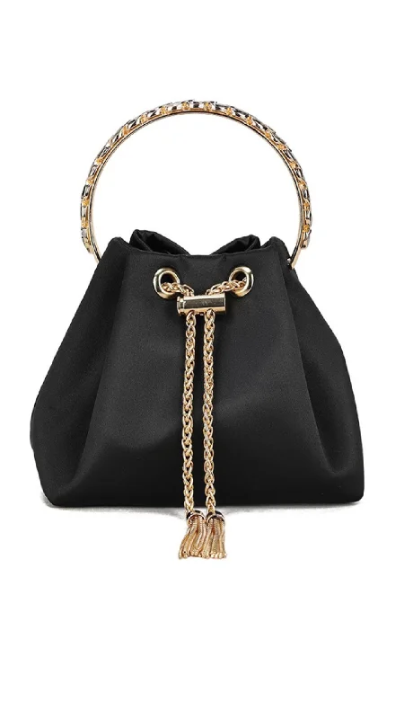 Festival Bags For Concerts And Events Dani Clutch- Black