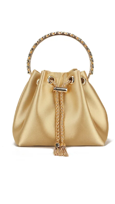 Black Friday Deals On Stylish Handbags Dani Clutch- Gold