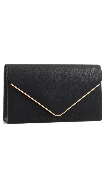 Eco-Friendly Bags With Discounts Donna Clutch- Black