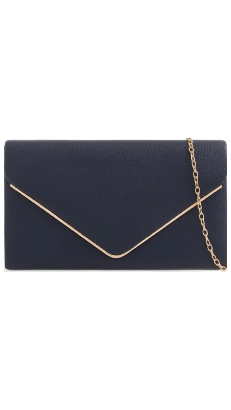 Durable And Cheap Bags Donna Clutch- Navy