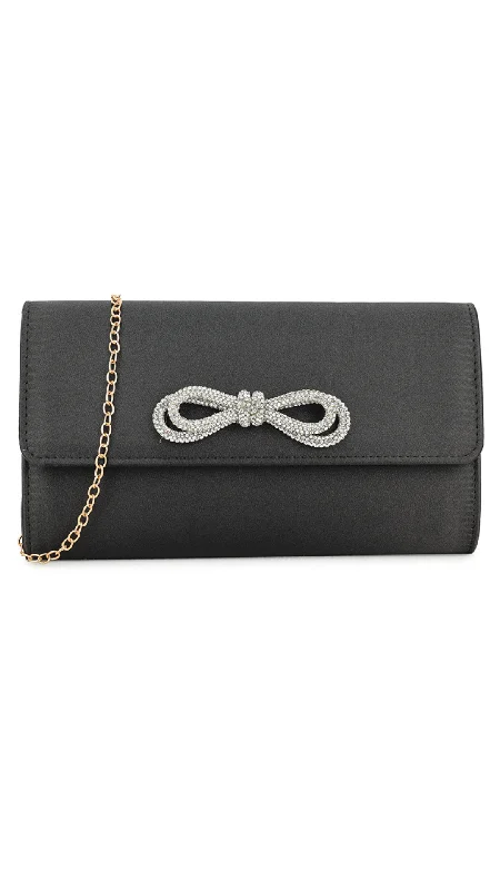 Designer-Inspired Bags At Budget-Friendly Prices Ellen Clutch- Black
