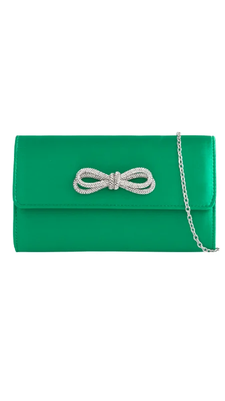 Black Friday Deals On Stylish Handbags Ellen Clutch- Green