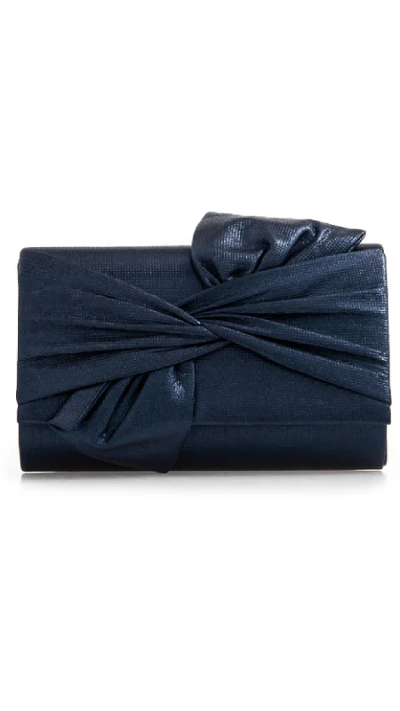 Anti-Theft And Budget-Friendly Bags Eve Clutch- Navy
