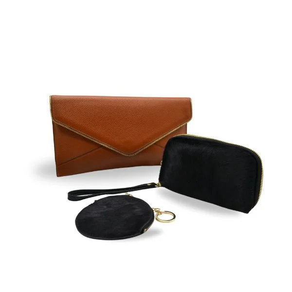 Trendy Bags Gift Set | Elegant Leather Trio