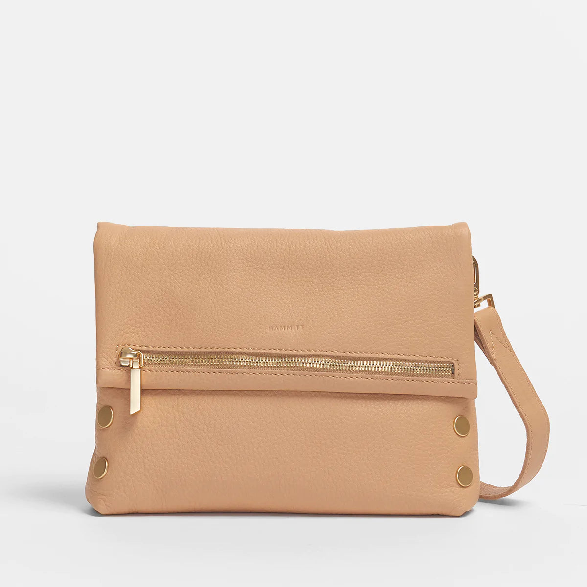 Seasonal Clearance Bags For Summer Hammitt VIP Medium Barley Tan/ Brushed Gold