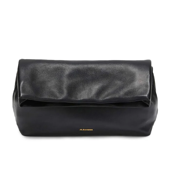 Professional Bags With Office Discounts JIL SANDER Leather Clutch Bag