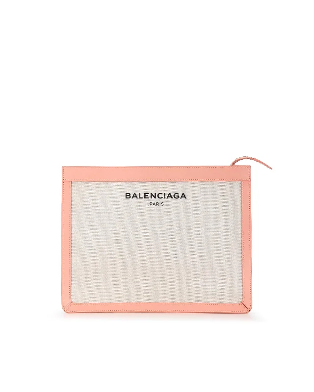 Stylish And Affordable Bags For Every Occasion Balenciaga Everyday Clutch Pink