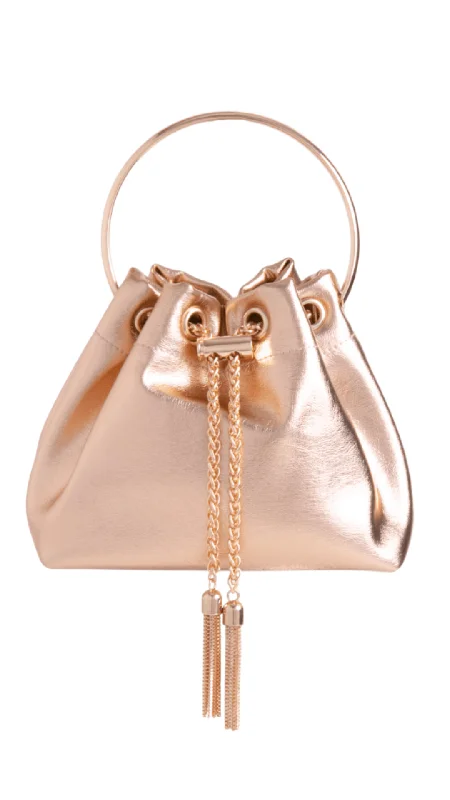 High-Quality Bags Lara Clutch - Rose Gold