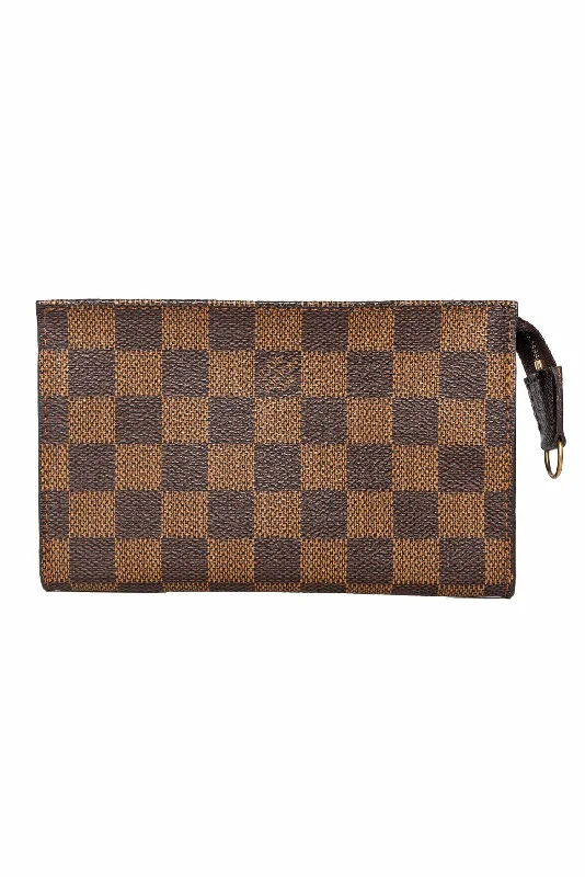 Limited-Time Offer On Trendy Bags Louis Vuitton Damier Ebene Toiletry Cosmetic Pouch