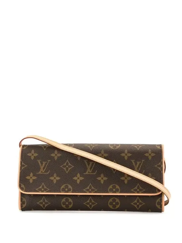 Bags For Personalized Gifts LOUIS VUITTON MONOGRAM TWIN GM POCHETTE SHOULDER BAG