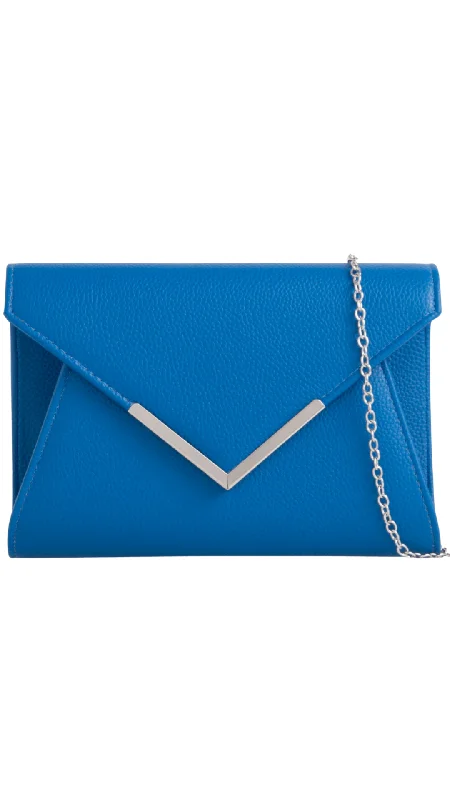 Professional Bags With Office Discounts Lucy Clutch- Royal Blue