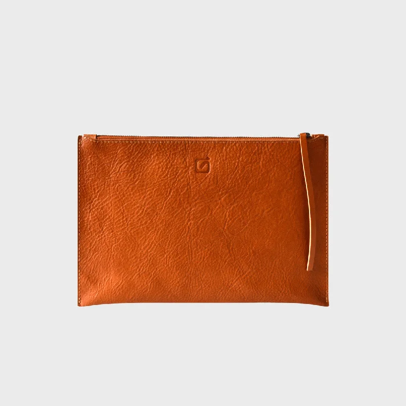 Luxurious Bags With Limited-Time Offers MEDIUM CLUTCH, tan