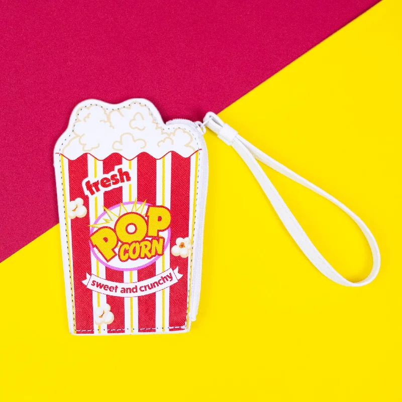 Festival Bags For Concerts And Events Novelty Wristlet - Buttered Popcorn