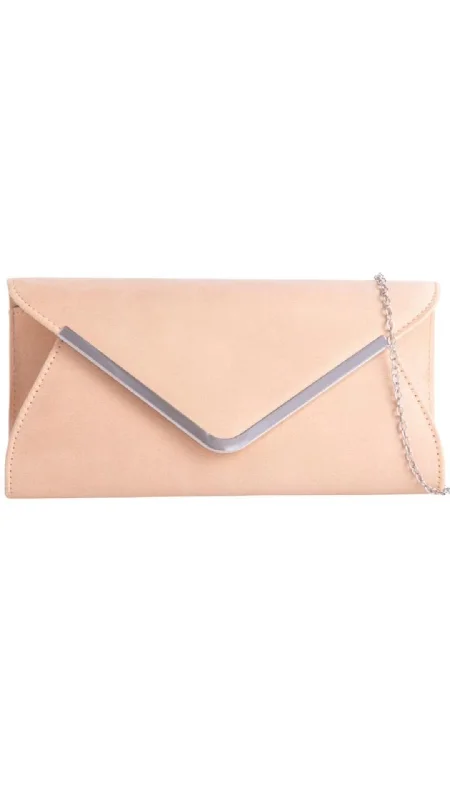 Bags For Free-Spirited And Artistic Styles Regan Clutch- Cream