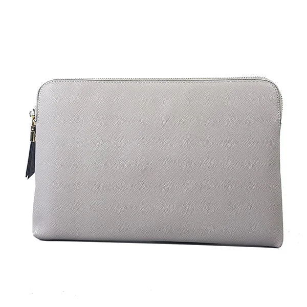 Trendy Bags For Sales SORRENTO - Storm Structured Saffiano Clutch