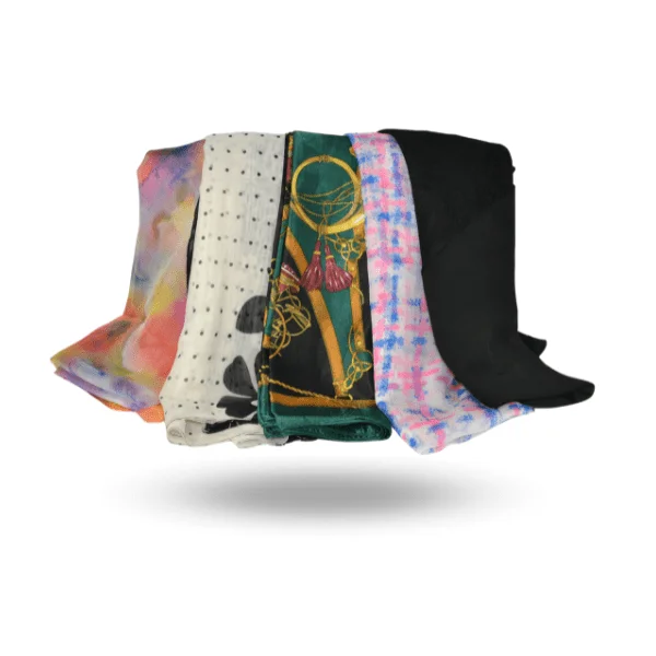 Chic And Clearance-Priced Tote Bags Surprise Color Selection Scarf - Add to cart & Receive a Unique Design