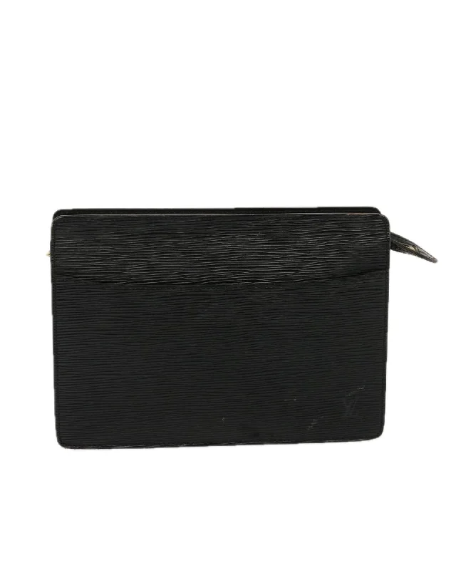 Bag For Modern Fashion Epi Leather Pochette Homme Clutch Bag