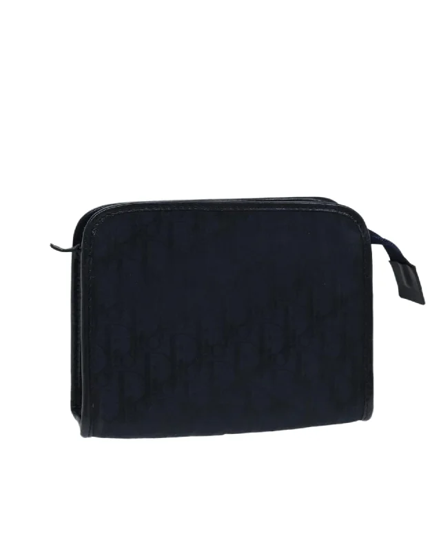 Affordable Bags For Budget Shoppers Trotter Canvas Clutch Bag with Metal Fittings