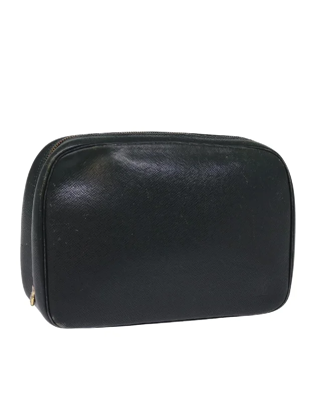 Senior Travelers Taiga Leather Clutch Bag
